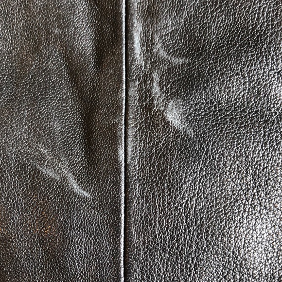 J.Jill PS black leather jacket - Picture 7 of 8